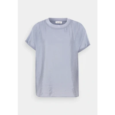 Abbildung von Marc O&#039;Polo Blouse Short Sleeve CREW NECK Tshirt basic, Damen, Größe: 32, Nordic sea