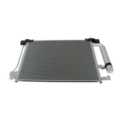 Abbildung von MAXGEAR AC830375 Klimakondensator mit Trockner, Dichtring 15,5mm 10,2mm 490mm NISSAN: Juke, Pulsar Schrägheck