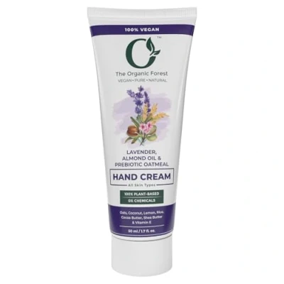 Abbildung von Prebiotic Oatmeal, Coca Butter &amp; Almond Oil, Hand Nail Cream Shea Organic Coconut Oil make it Best Moisturizing Fast Absorbing, Non Greasy Skin Barrier Protection