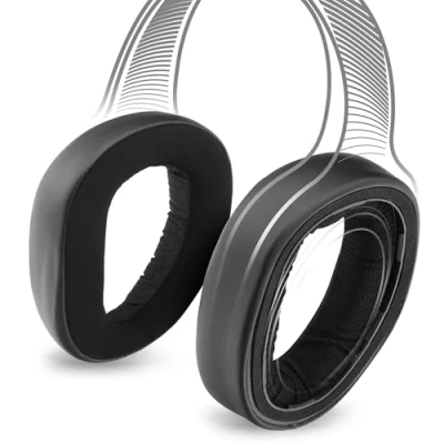 Abbildung von subtel Headset Ersatz Ohrpolster aus Schaumstoff für Sennheiser GSP 500, 550, 600, 670, EPOS 601, 602, H6 Pro Kopfhörer, Headphone Pads, Ohrhörer Polster, Earpads