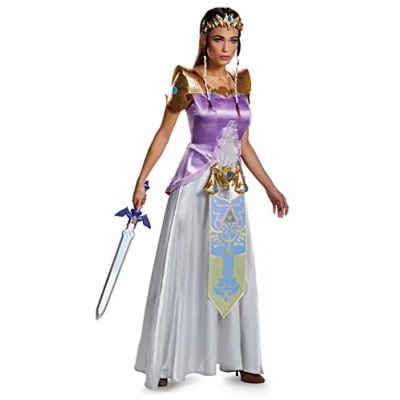 Abbildung von Disguise Zelda Deluxe Kostüm für Erwachsene, multi, Medium