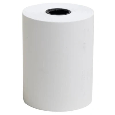 Abbildung von Exacompta Ref. 40866E Karton mit 50 Rollen für Bankkarten 57 x 46 mm 24 m 1 lagig, Thermopapier, 55 g/m², ohne Phenol Weiß