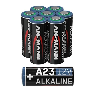 Abbildung von ANSMANN A23 12V Alkaline Batterie 8er Pack MN21 Batterien geeignet für Alarmanlagen, Garagentoröffner, Fernbedienung, Spielzeug, Digitalkameras &amp; vieles mehr Einwegbatterie