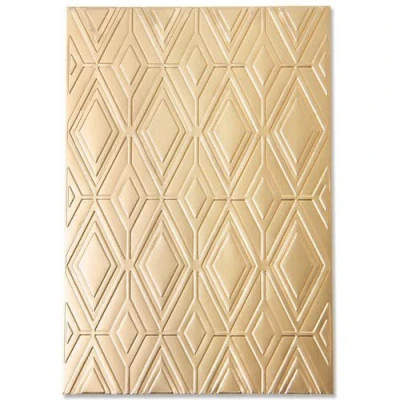 Abbildung von Sizzix Multi Level Textured Impressions Emb.Folder Rhombus Line Pattern 665740 Olivia Rose (01 22)