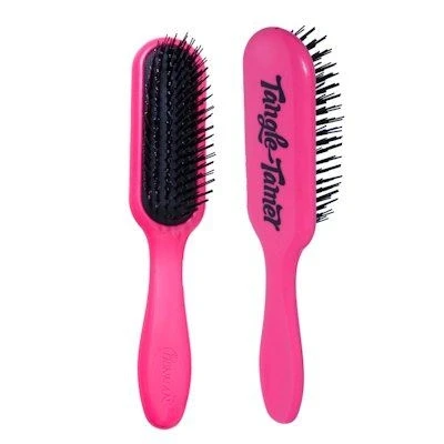 Abbildung von Denman Bürste Detangling Soft Tangle Tamer Roze