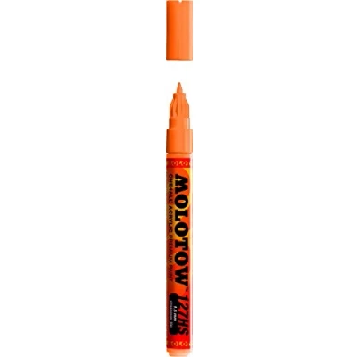 Abbildung von Molotow Permanentmarker One4All 127 HS CO nachfüllbar 1,5mm neonorange