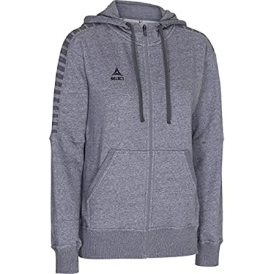 Abbildung von Select Damen Torino Kapuzenjacke, grau, S