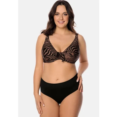 Abbildung von Vivisence Bikinitop, Damen, Größe: 95E, Brown/black