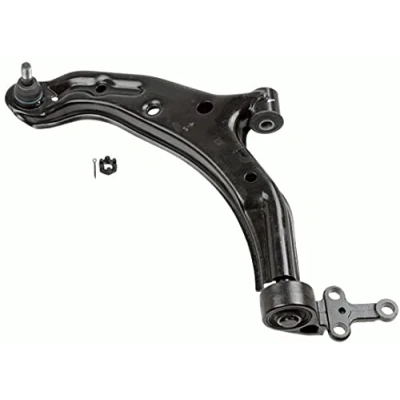 Abbildung von LEMFÖRDER 34143 01 Querlenker Vorderachse, unten, links Stahlblech NISSAN: Almera II Schrägheck, 2 Limousine