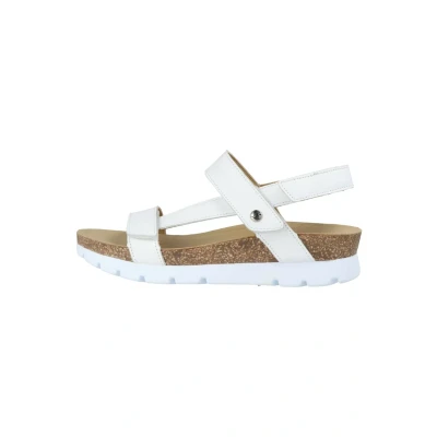 Abbildung von Panama Jack Selma Plateausandalette, Damen, Größe: 42, Weiß Schuhe