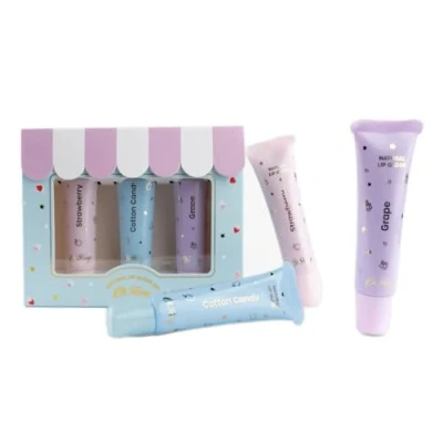 Abbildung von 3er Set natürlicher Lipgloss, 3 x 14 g, Oh Flossy