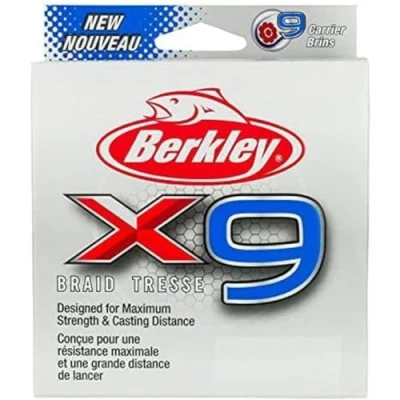 Abbildung von Berkley x9 Geflochtene Schnur Kristall 2000m 0.43mm (59.7kg)