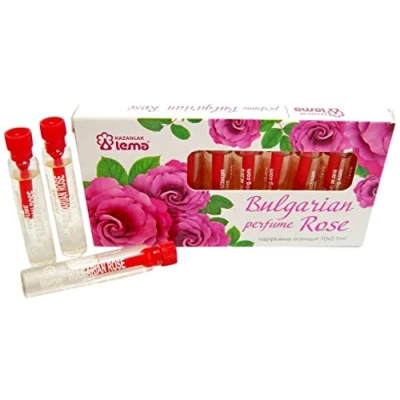Abbildung von Bulgarian Rose Parfüm Aroma 10 Ampullen x 2.1 ml Souvenir und Geschenk