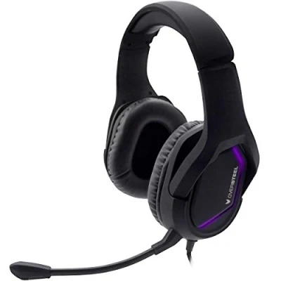 Abbildung von Oversteel ZAMAK RGB Gaming Kopfhörer, Headset mit Mikrofon, Stereo Sound