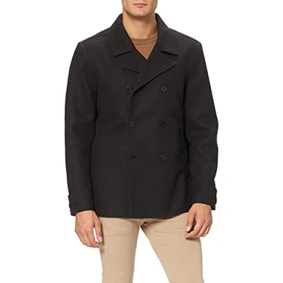 Abbildung von Urban Classics Classic PEA Kurzmantel, Herren, Größe: Medium, Black