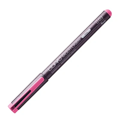 Abbildung von COPIC Multiliner 0,03 mm, Pink, Fineliner mit einer feinen Spitze und wasserbeständiger Pigmenttinte