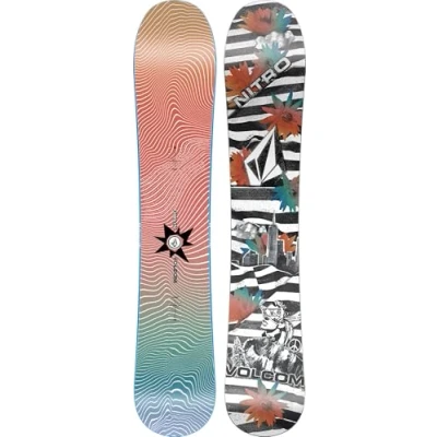 Abbildung von Nitro Snowboards Herren ALTERNATOR X Volcom BRD&#039;25, Allmountainboard, Directional, True Camber, All Terrain, Mid Wide bis Wide, je nach Länge, Grafik