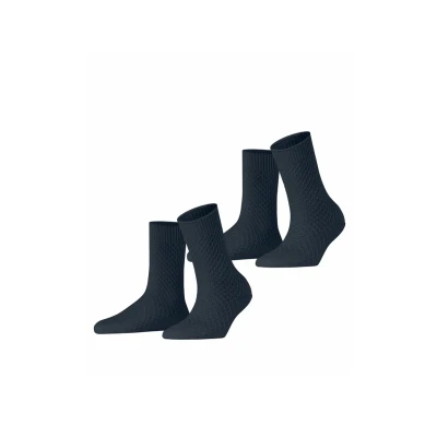 Abbildung von Esprit 2PACK Socken, Damen, Größe: 39 42, Space blue