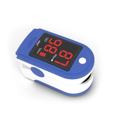 Abbildung von pulox PO 100 Solo Finger Pulsoximeter Blau 1 St