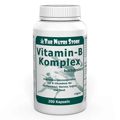 Abbildung von Vitamin B Komplex hochdosiert Kapseln 200 St