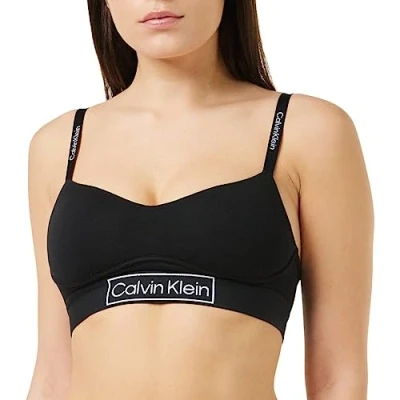 Abbildung von Calvin Klein Underwear Lined Bralette Tshirt BH, Damen, Größe: XL, Black