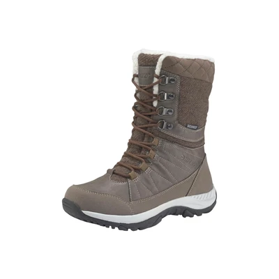 Abbildung von HI TEC RIVA WP Snowboot/Winterstiefel, Damen, Größe: 36, Beige Lederimitat/textil