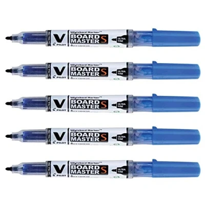 Abbildung von 10 x Pilot Boardmarker V Boardmaster 0,8mm blau