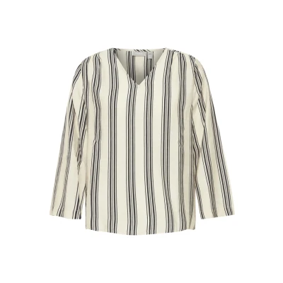 Abbildung von Fransa Frariana Bluse, Damen, Größe: Large, Birch mix