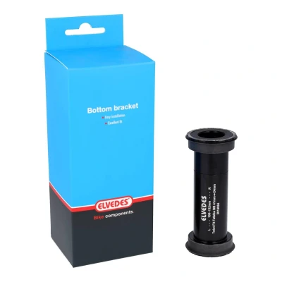 Abbildung von ELVEDES Twist Fit Tretlager, 100 mm, für Fat Cycle E Bike Erwachsene, Unisex, Schwarz, Standard