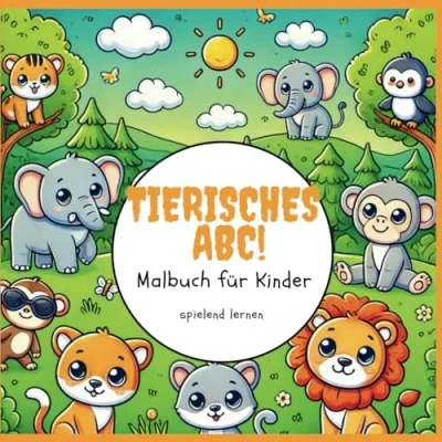 Abbildung von Tierisches ABC Malbuch: Mit jedem Tier spielerisch die Buchstaben entdecken!