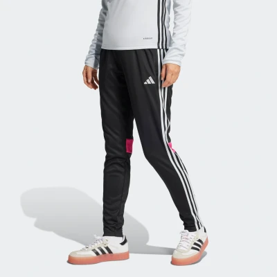 Abbildung von adidas Performance TIRO Essentials Jogginghose, Damen, Größe: Medium, Black/clear grey/real magenta
