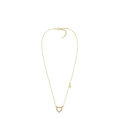 Abbildung von Sofia Milani Heart Halskette, Damen, Größe: One Size, Gold coloured