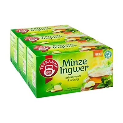 Abbildung von Teekanne Minze Ingwer, 12er Pack