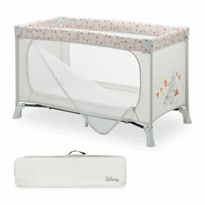Abbildung von Hauck Baby Reisebett Dream N Play Plus, Disney Pooh Friends Beige
