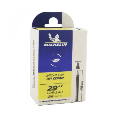 Abbildung von MICHELIN Unisex Erwachsene A4 Aircomp Schlauch, Schwarz, 48 mm