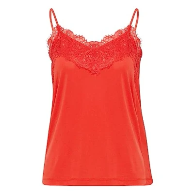 Abbildung von ICHI Ihlike TO2 Top, Damen, Größe: XL, Poppy red