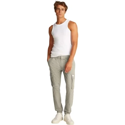 Abbildung von Calvin Klein Jeans Cargohose, Herren, Größe: 28, Laurel oak