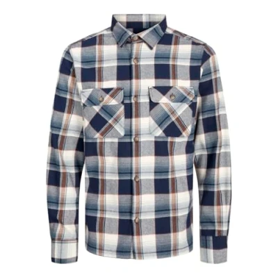 Abbildung von Jack &amp; Jones Jjdarren Hemd, Herren, Größe: Small, Moonbeam
