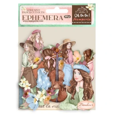 Abbildung von A4 Rice paper packed Create Happiness Oh lá violin