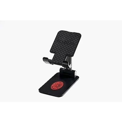 Abbildung von Celly, Desk Holder Linie Milan, Handyhalterung und Tablet bis zu 10,5 Zoll, zusammenklappbare Struktur, mit ausziehbarem Arm Höhenverstellung, universelle Kompatibilität