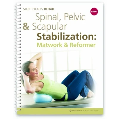 Abbildung von STOTT PILATES Reha Handbuch RMR1 Stützmaterial.