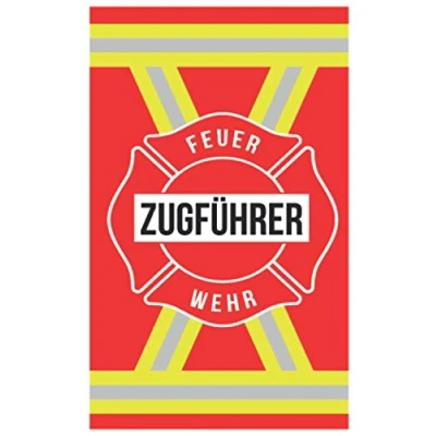 Abbildung von Feuerwehr Zugführer: Praktischer Begleiter für Notizen im Einsatz Notizbuch Zugführer (rot) (Feuerwehr Notizbücher)