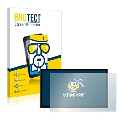 Abbildung von BROTECT Schutzglas für Garmin DriveSmart 61 LMT S Schutzfolie Panzer Folie Glas [Extrem Kratzfest 9H, Anti Fingerprint, Ultra Transparent]