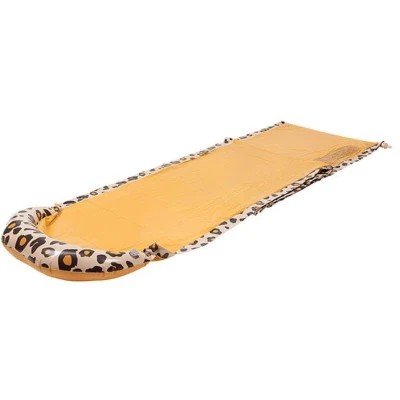 Abbildung von Swim Essentials Wasserspielzeug Einzelne Wasserrutsche Beige Leopard Sprinkler 550 x, 100% Durable 6P PVC 18PAHS