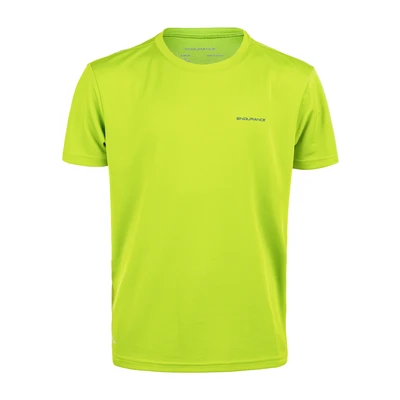 Abbildung von Endurance Vernon JR Tshirt basic für Kinder, Größe: 128, Safety yellow
