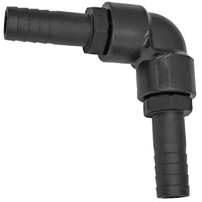 Abbildung von Gewinde Fitting PP Kunststoff PE PVC Winkel Schlauchtülle 90 Grad mit TülleØ 20mm