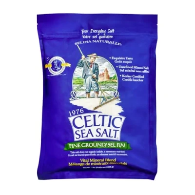 Abbildung von Celtic Sea Salt Beutel, fein geschliffen, 5 Pfund