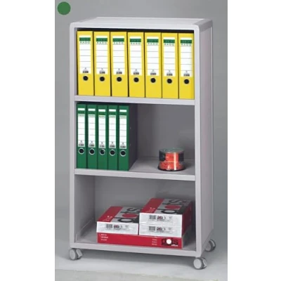Abbildung von PAPERFLOW Mobil Bürowagen 65,1 x 33,0 124,6 cm lichtgrau