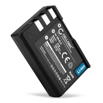 Abbildung von CELLONIC EN EL9 Akku kompatibel mit Nikon D3000 D40 D40x D5000 D60 7.2V 7.4V 1000mAh