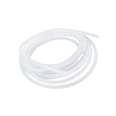 Abbildung von iMeistek Lebensmitteltaugliche Silikonschlauch, 10mm ID x 12mm OD 5 Meter, Flexibler Transparenter Wasser Luftschlauch